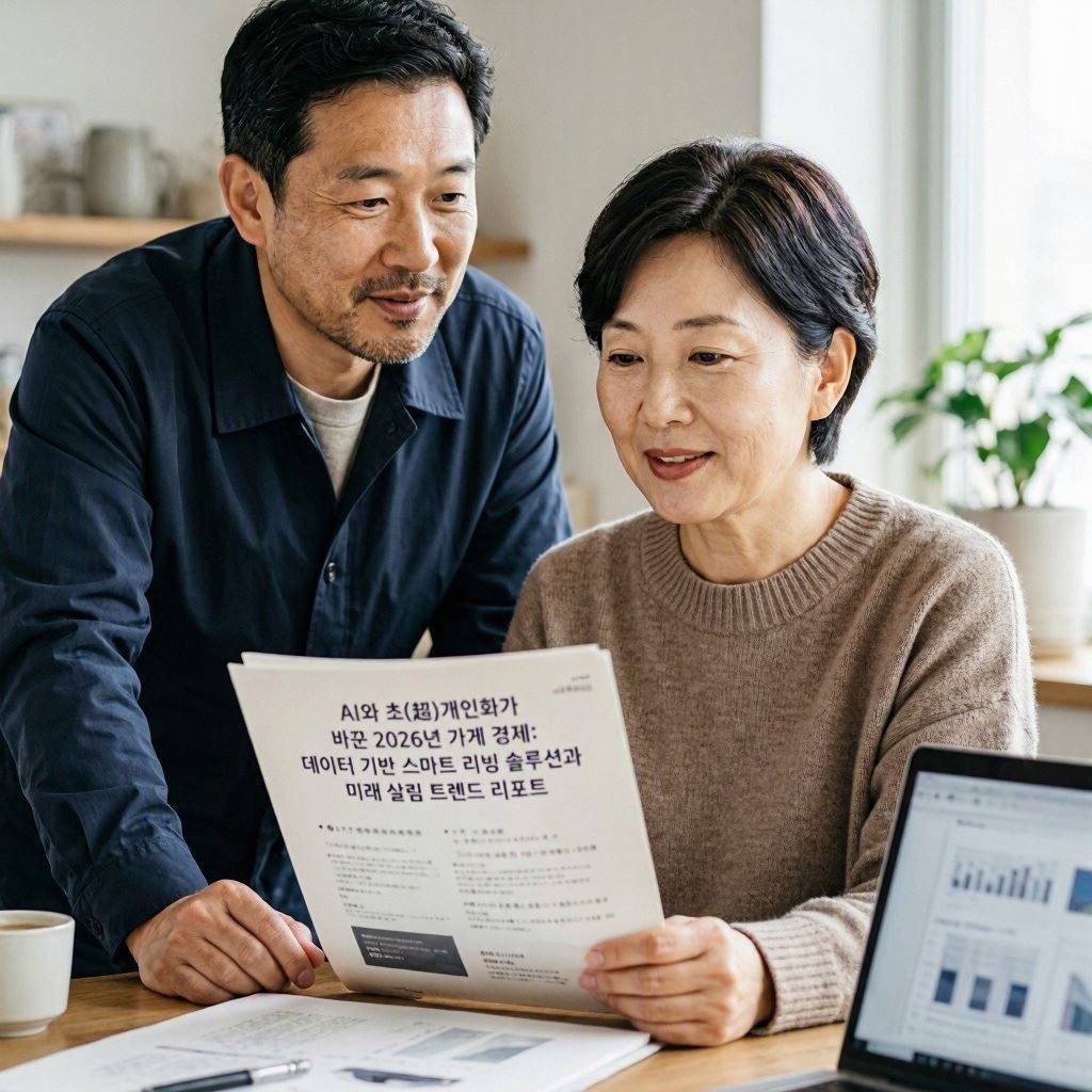 AI와 초(超)개인화가 바꾼 2026년 가계 경제: 데이터 기반 스마트 리빙 솔루션과 미래 살림 트렌드 리포트 이미지 4