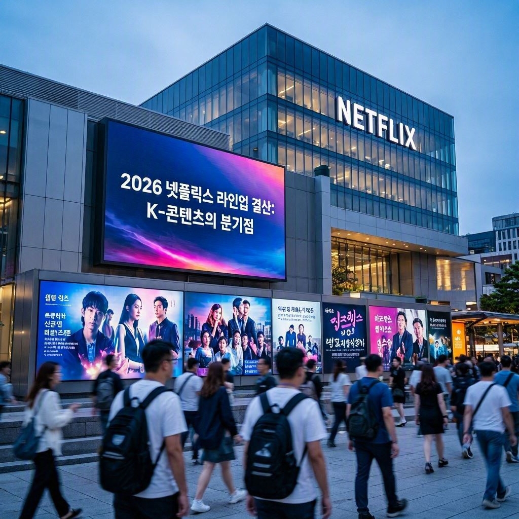 [심층 리포트] 2026 넷플릭스 라인업 결산: 기술적 혁신과 서사적 깊이가 교차하는 K-콘텐츠의 분기점